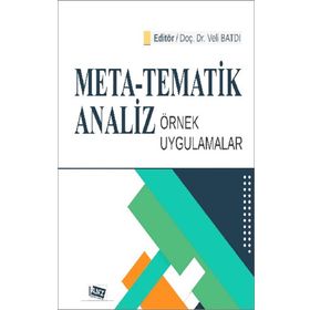 Meta - Tematik Analiz Örnek Uygulamalar - Kolektif