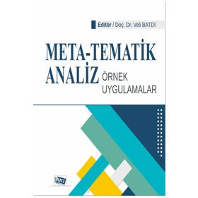 Meta - Tematik Analiz Örnek Uygulamalar - Kolektif
