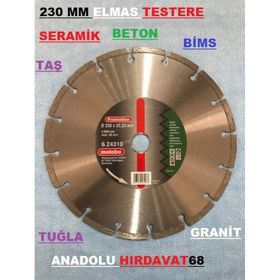 Metabo 230 mm Beton Kesici Seramik Granit Kesici Elmas Testere