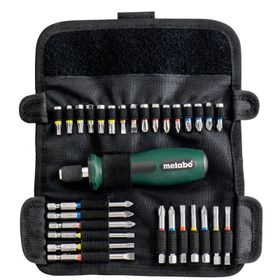 Metabo 626726000 30 Parça Bits Uç ve Vidalama Seti