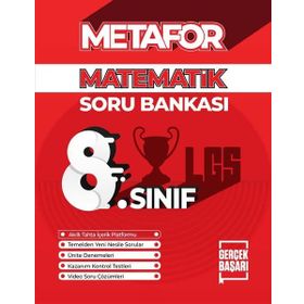 Metafor Yayınları 8. Sınıf Matematik Soru Bankası