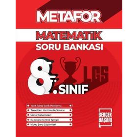 Metafor Yayınları 8. Sınıf Matematik Soru Bankası
