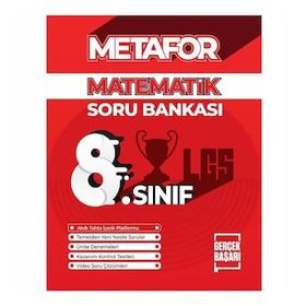 Metafor Yayınları 8. Sınıf Matematik Soru Bankası