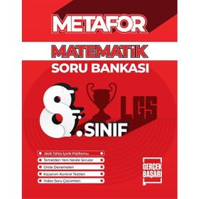 Metafor Yayınları 8. Sınıf Matematik Soru Bankası