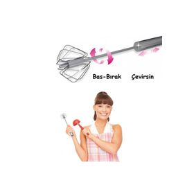 Metal Bas Çek Otomatik Çırpıcı