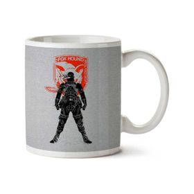 Metal Gear Solid Foxhound Big Boss Logo Baskılı Kupa