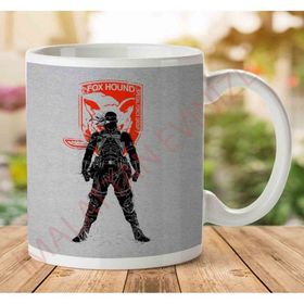 Metal Gear Solid Foxhound Big Boss Logo Baskılı Kupa