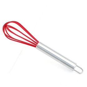 Metal Saplı Silikon Çırpıcı