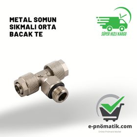 Metal Somun Sıkmalı Te Orta Bacak