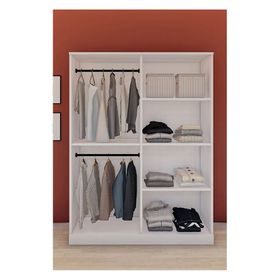 Metalia 4 Kapılı Düğme Kulplu Gardrop