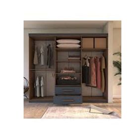 Metalia GM 037 Arminay 6 Kapılı 2 Çekmeceli Aynalı Gardrop