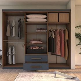 Metalia GM 038 Lavinay 6 Kapılı 2 Çekmeceli Gardrop