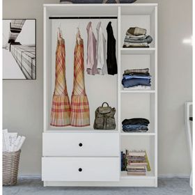 Metalia Gm 853 Home 3 Kapılı 2 Çekmeceli Düğme Kulplu Aynalı Gardırop