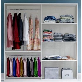 Metalia GM050 Beyaz 4 Kapılı Gardrop