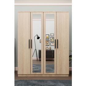 Metalia GM054 Hayal Sonomo 4 Kapılı Aynalı Gardrop