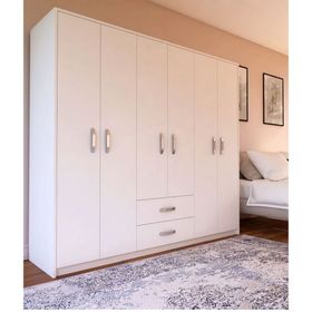 Metalia GM715 Selin Lüx 6 Kapılı 2 Çekmeceli Gardrop
