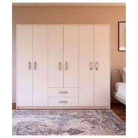 Metalia GM715 Selin Lüx 6 Kapılı 2 Çekmeceli Gardrop