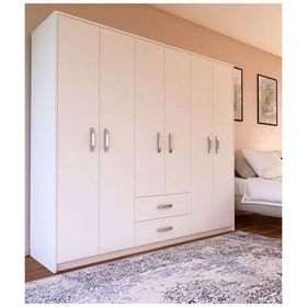Metalia GM715 Selin Lüx 6 Kapılı 2 Çekmeceli Geniş Gardırop