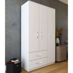 Metalia Home 3 Kapılı 2 Çekmeceli Gardrop