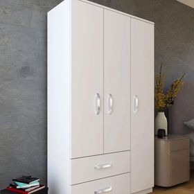Metalia Modena 3 Kapılı 2 Çekmeceli Gardrop