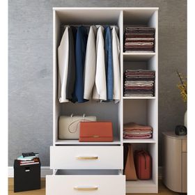 Metalia Modena 3 Kapılı 2 Çekmeceli Gardrop