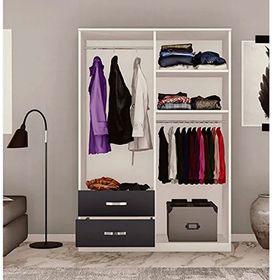 Metalia Novay 4 Kapılı 2 Çekmeceli Gardrop