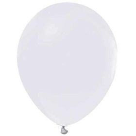 Metalik Düz 12'' Beyaz 100 Adet Balon