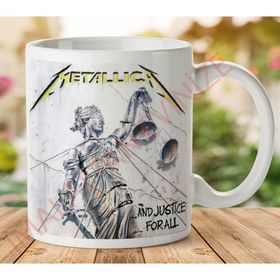 Metallıca And Justıce Forall Baskılı Kupa