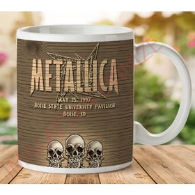 Metallıca Boıse Baskılı Kupa