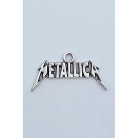 Metallica Gümüş Kaplama Kolye Ucu