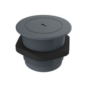 Metalline Circular-Line Antrasit Modüler USB-C Hızlı Şarj Kutusu