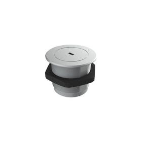 Metalline Circular-Line Gümüş Modüler USB-C Hızlı Şarj Kutusu
