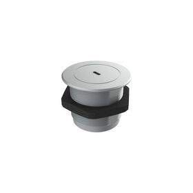Metalline Circular-Line Gümüş Modüler USB-C Hızlı Şarj Kutusu