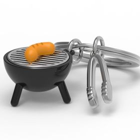 Metalmorphose Barbekü Sosis Anahtarlık