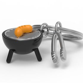 Metalmorphose Barbekü Sosis Anahtarlık