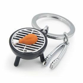 Metalmorphose Barbekü Tavuk Anahtarlık