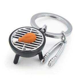Metalmorphose Barbekü Tavuk Anahtarlık