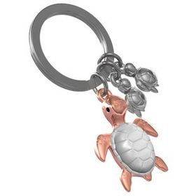 Metalmorphose Kaplumbağa Ailesi Anahtarlık
