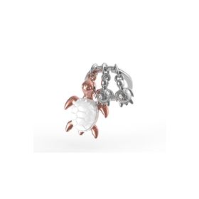 Metalmorphose Kaplumbağa Ailesi Anahtarlık