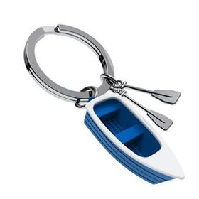 Metalmorphose MTM062-02 Mavi Beyaz Sandal Anahtarlık