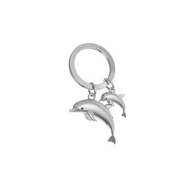 Metalmorphose MTM145-06 Gümüş Anne Bebek Yunus Anahtarlık