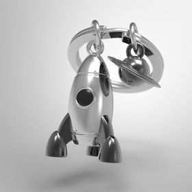 Metalmorphose Roket Anahtarlık