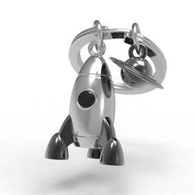 Metalmorphose Roket Anahtarlık