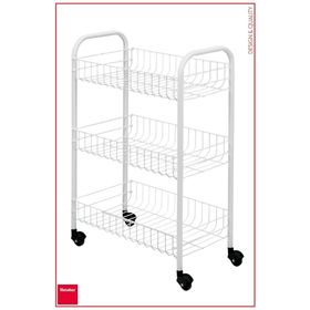 Metaltex 340633 Siena 3 Katlı Raf