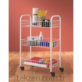 Metaltex 340633 Siena 3 Katlı Raf