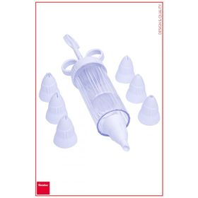 Metaltex 7 Uçlu Pasta Dekorasyon Pompası
