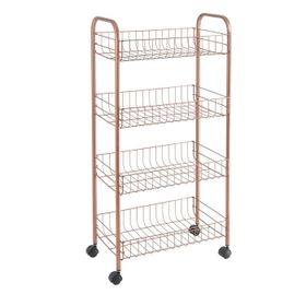 Metaltex Ascona Copper 4 Katlı Raf