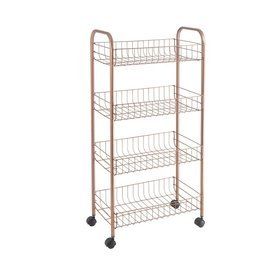 Metaltex Ascona Copper 4 Katlı Raf