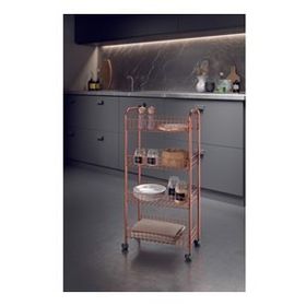 Metaltex Ascona Copper 4 Katlı Raf
