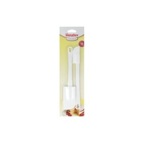 Metaltex İkili Beyaz Spatula